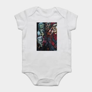 Metal Gear Solid - Revolver Ocelot portrait (original) Baby Bodysuit